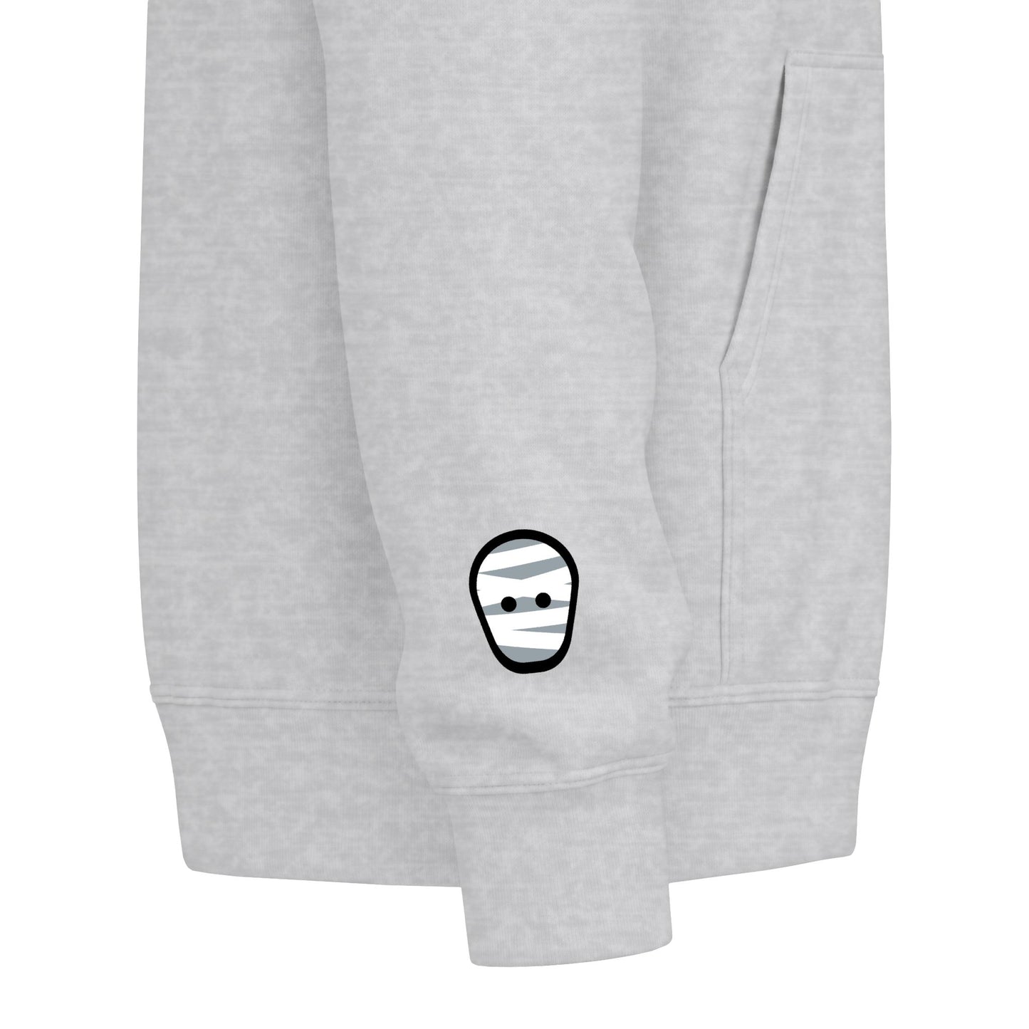 Harvest Haze | Spooky Season Gaphic Icons Zip Hoodie (front and back design)