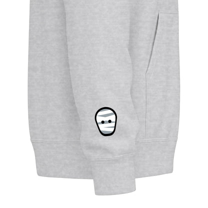Harvest Haze | Spooky Season Gaphic Icons Zip Hoodie (front and back design)