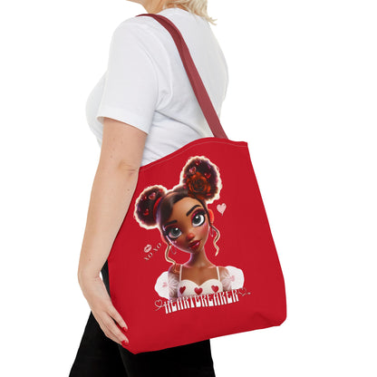 Heartbreaker 3 | Cherry - Tote Bag, two-tone (multiple sizes/handle colors)