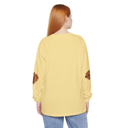 Tiger | Tiger Stripe Patch Long Sleeve T-Shirt (multiple colors)