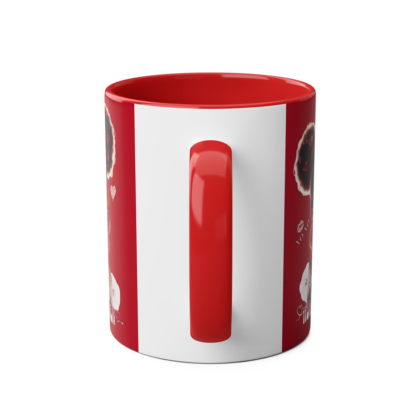 Heartbreaker 3 | Cherry - Coffee Mug, two-tone (multiple handle colors)