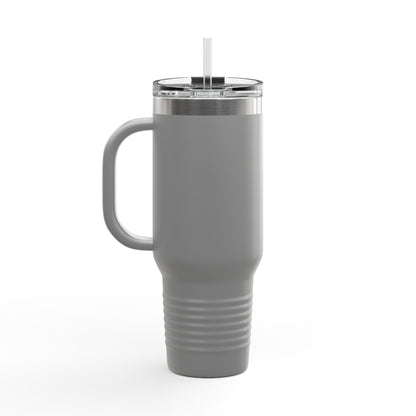 Pearls & Curls 2 | Insulated Travel Mug, 40oz (multiple colors)