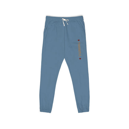 Harvest Haze 8 | 'THANKFUL' Vertical Gold Script Joggers