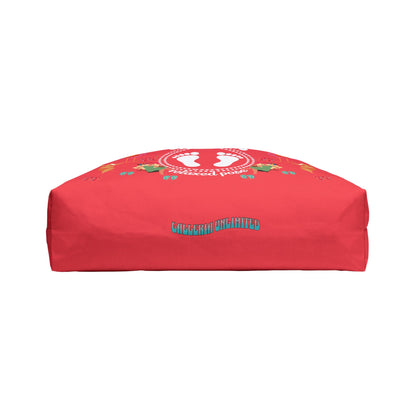 Sandy Toes | Melon Two-Sided Weekender Tote Bag