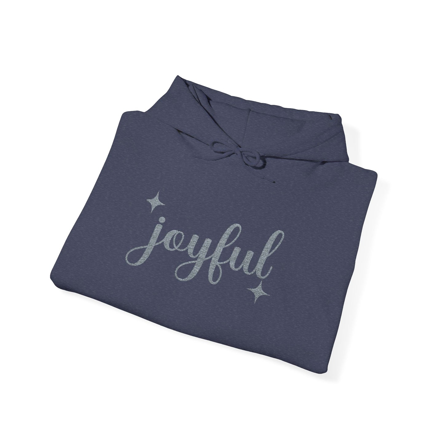 The Joyful Edit1 | Joyful Silver Embroidered Hoodie (multiple colors)