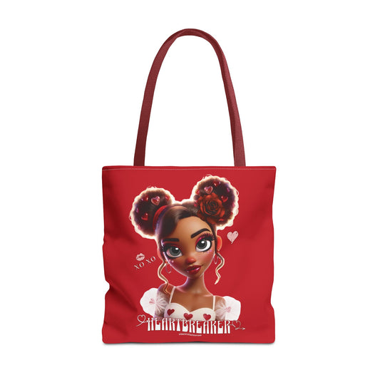 Heartbreaker 3 | Cherry - Tote Bag, two-tone (multiple sizes/handle colors)