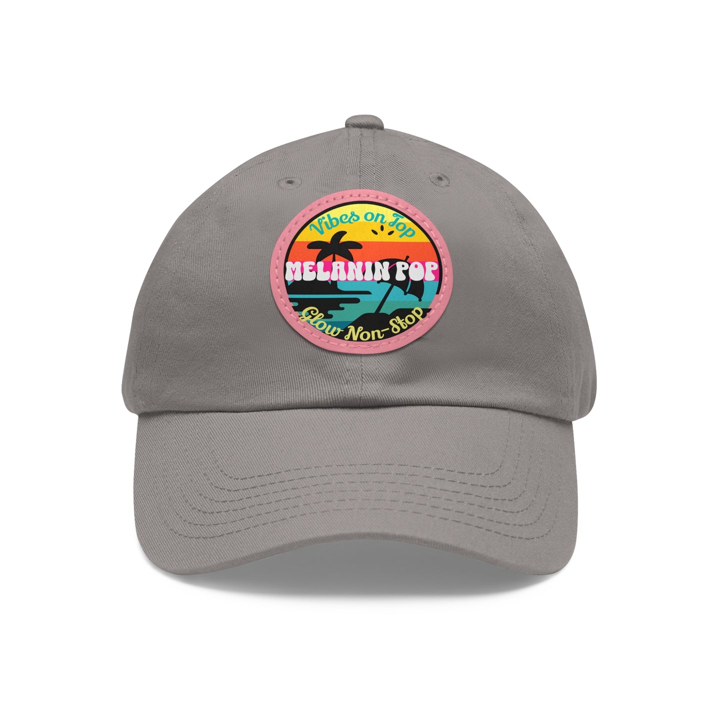 Sandy Toes | Dad Cap - Melanin Pop with Leather Patch, various colors