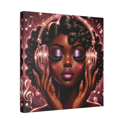 Soul in Stereo | The Sound, Satin Stretched Canvas