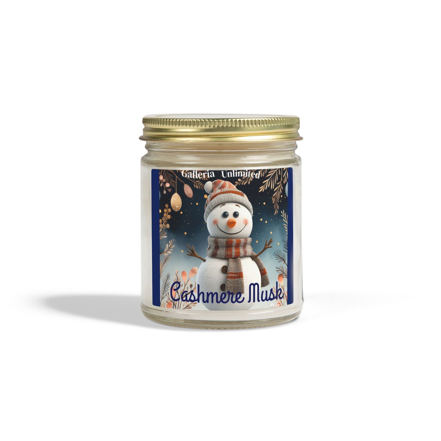 The Cozy Edit6 | Cashmere Musk Scented Candle (9oz) — Natural Soy Wax Jar