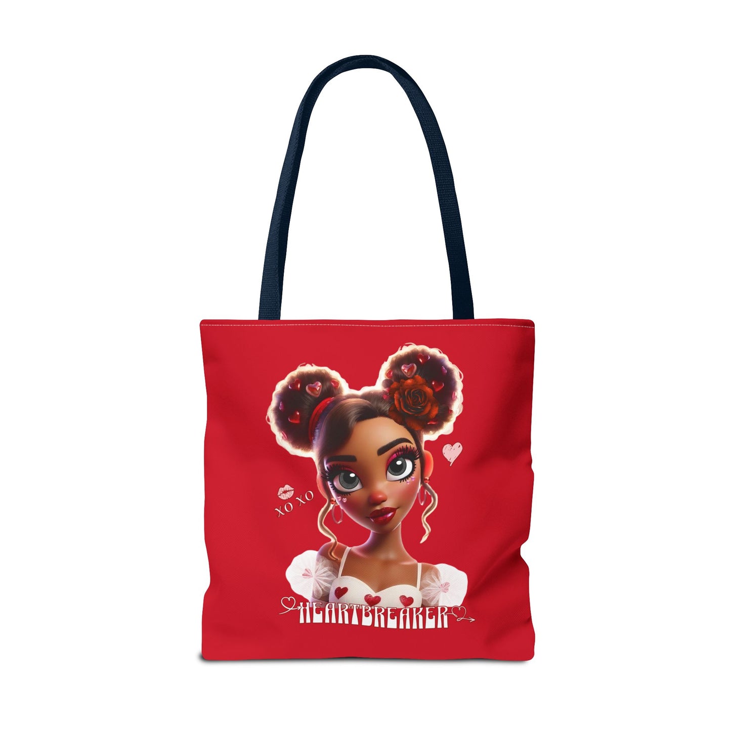 Heartbreaker 3 | Cherry - Tote Bag, two-tone (multiple sizes/handle colors)