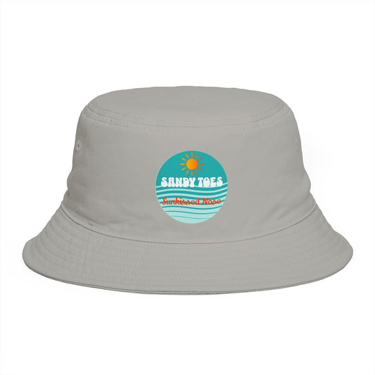 Sandy Toes | Seafoam Emblem Bucket Hat (multiple colors)