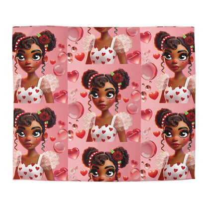 Heartbreaker Girl | Bubblegum - Duvet Cover (multiple sizes)