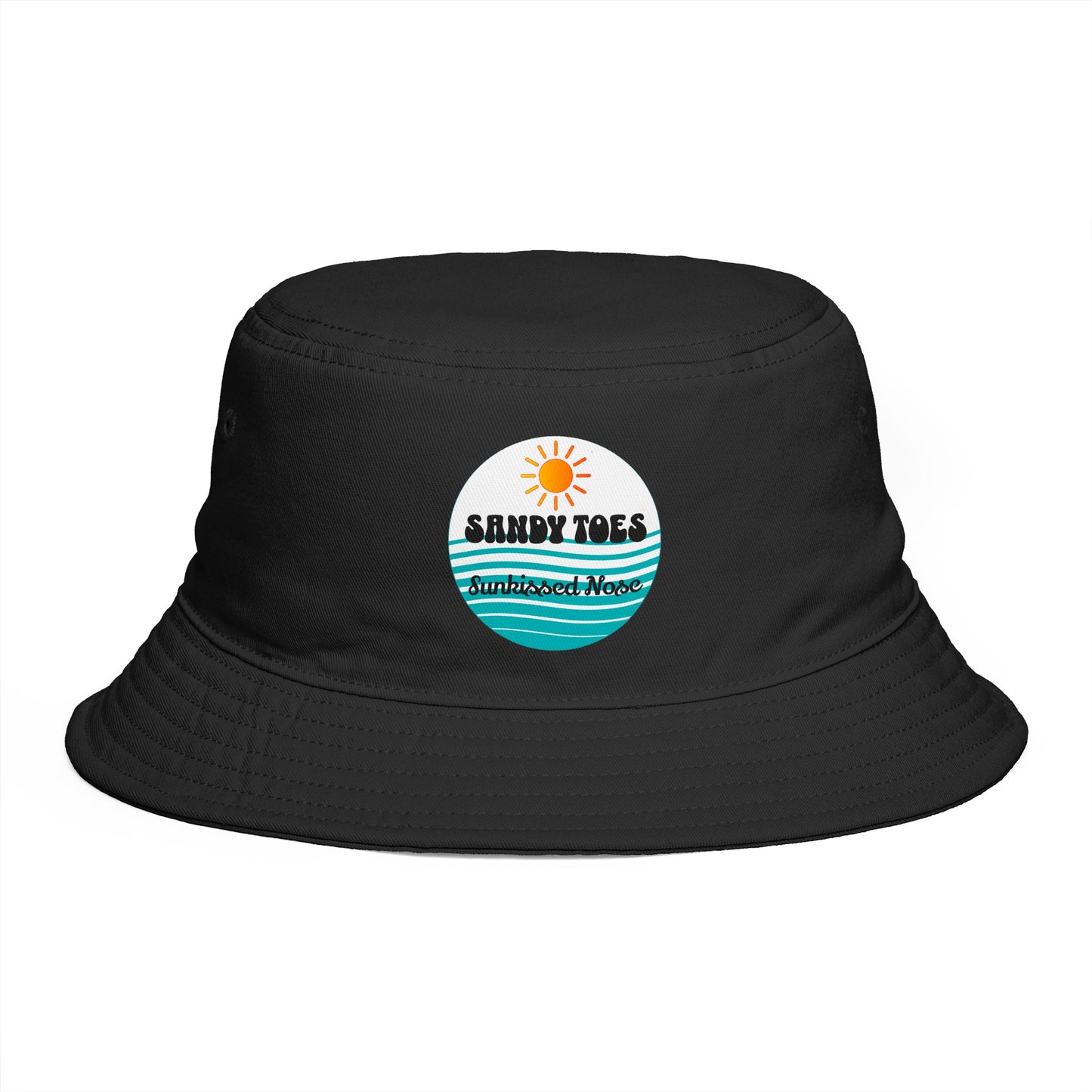 Sandy Toes | Coconut Emblem Bucket Hat (multiple colors)