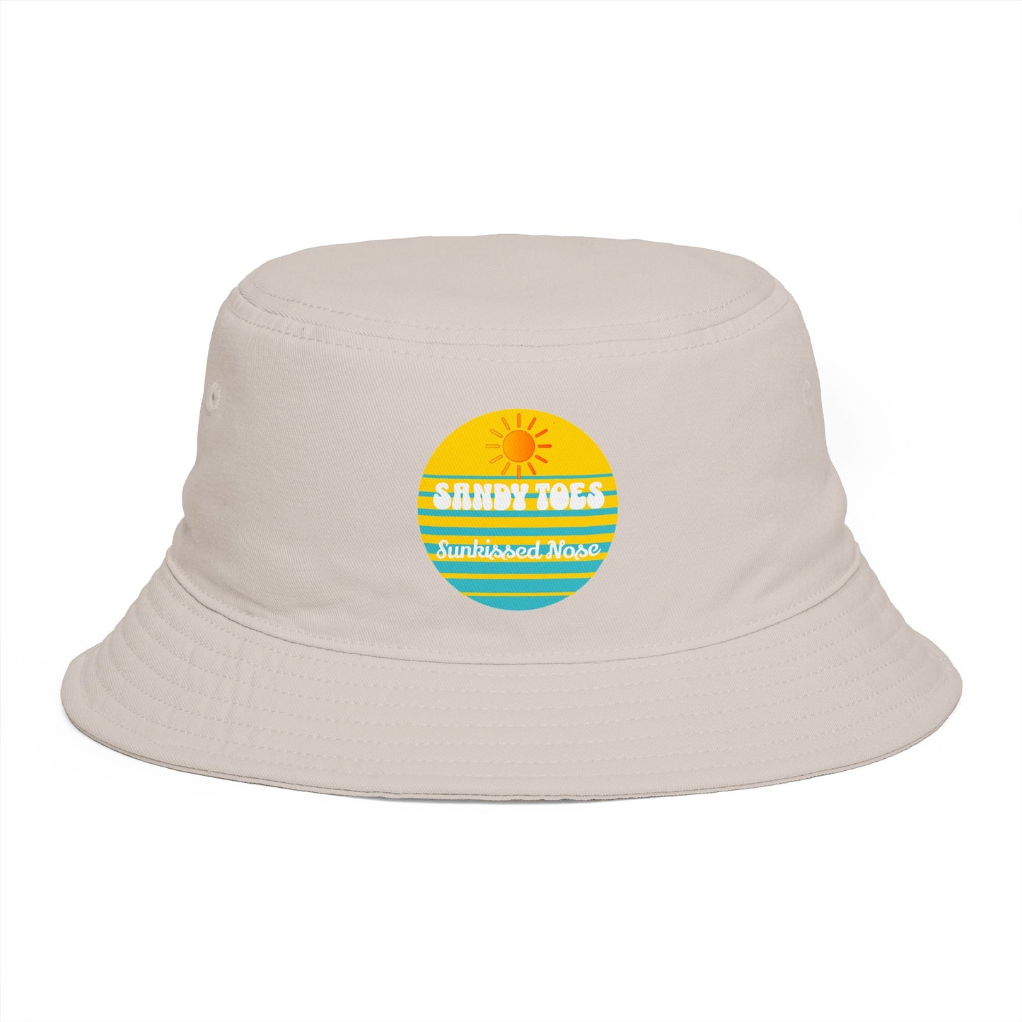Sandy Toes | Pineapple Emblem Bucket Hat (multiple colors)