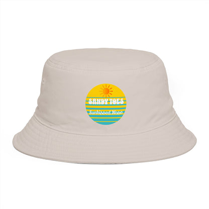 Sandy Toes | Pineapple Emblem Bucket Hat (multiple colors)