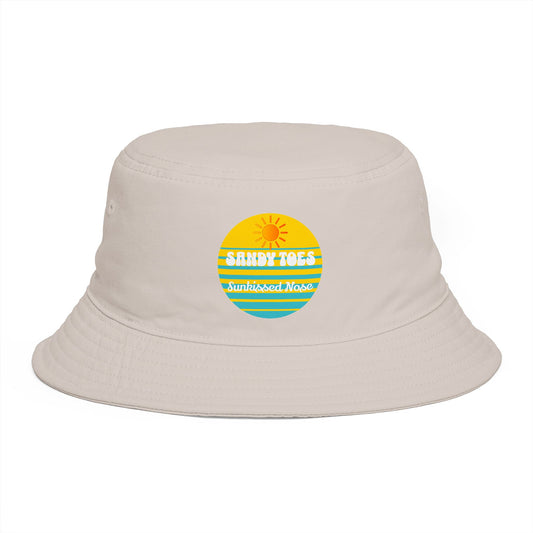 Sandy Toes | Pineapple Emblem Bucket Hat (multiple colors)