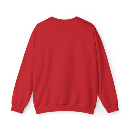Heartbreaker 0 | Red Embroidered Love Crewneck Sweatshirt