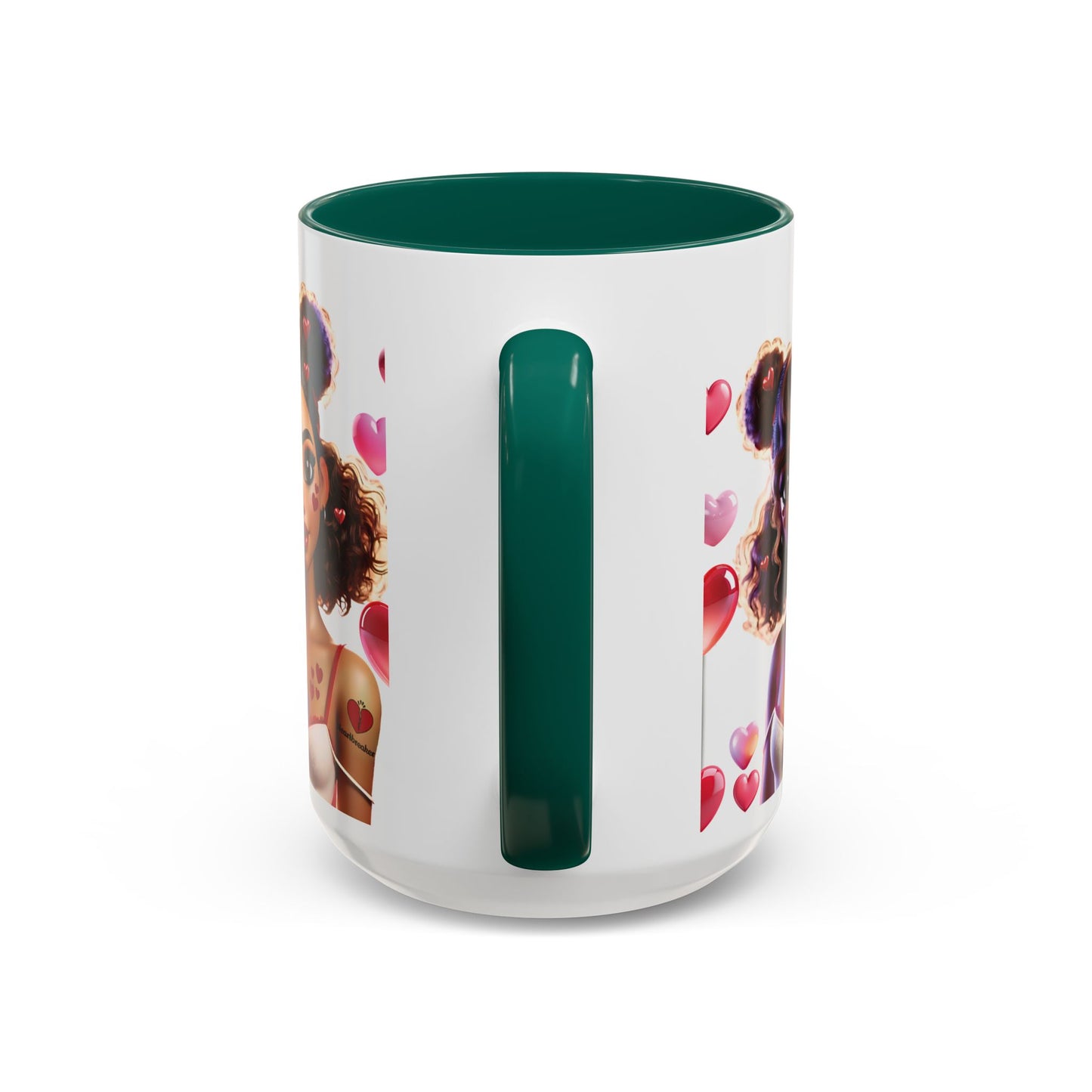 Heartbreaker 2 | Marshmallow - Coffee Mug, two-tone, 15 oz (multiple handle colors)