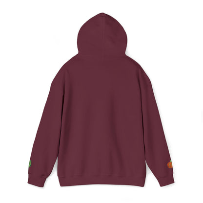 Autumn Harvest 3 | 'Grateful' Light Green Embroidered Fall Hoodie (multiple colors)