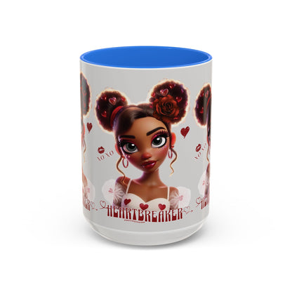 Heartbreaker 3| Ice - Coffee Mug, two-tone, 15 oz (multiple handle colors)