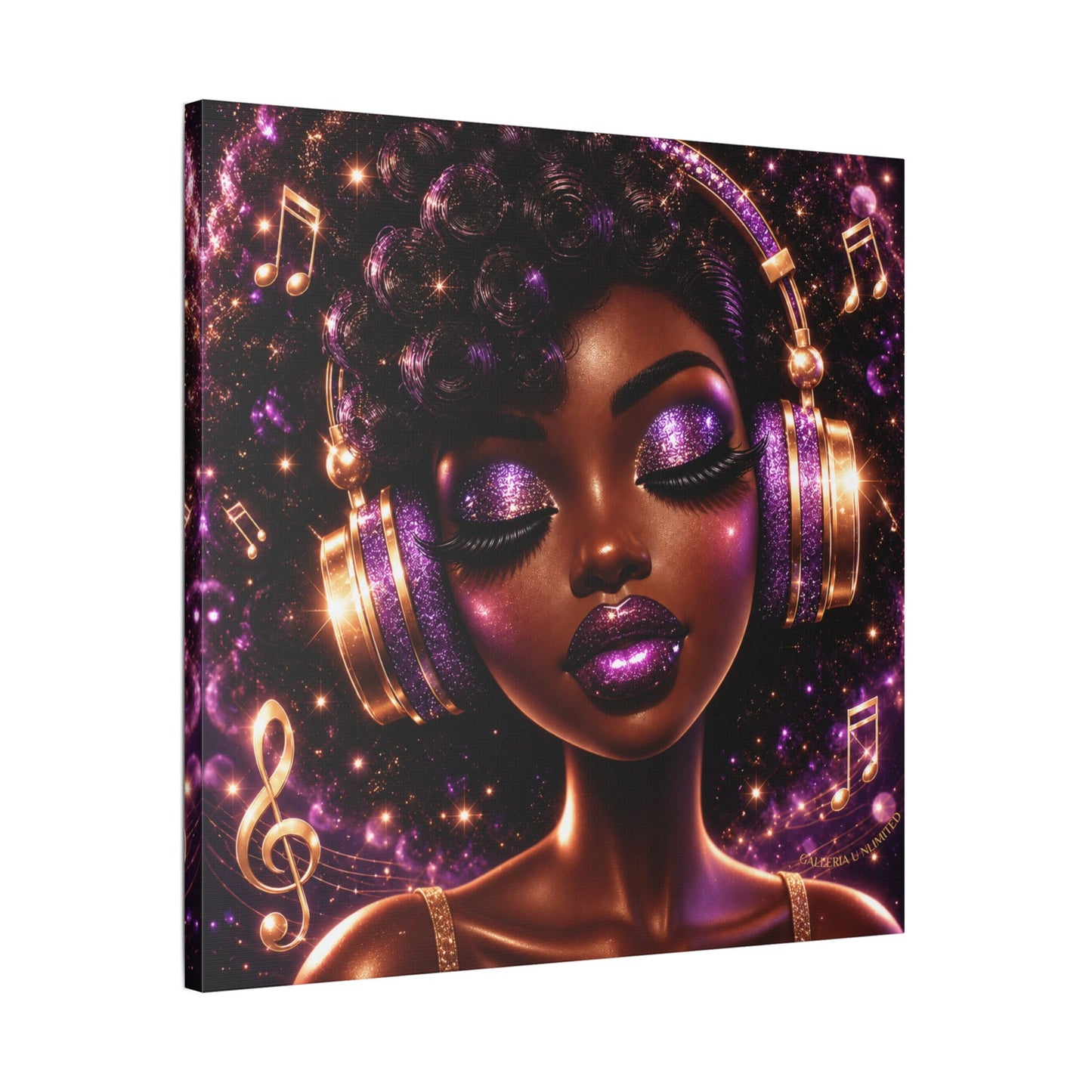 Soul in Stereo | The Melody, Satin Stretched Canvas