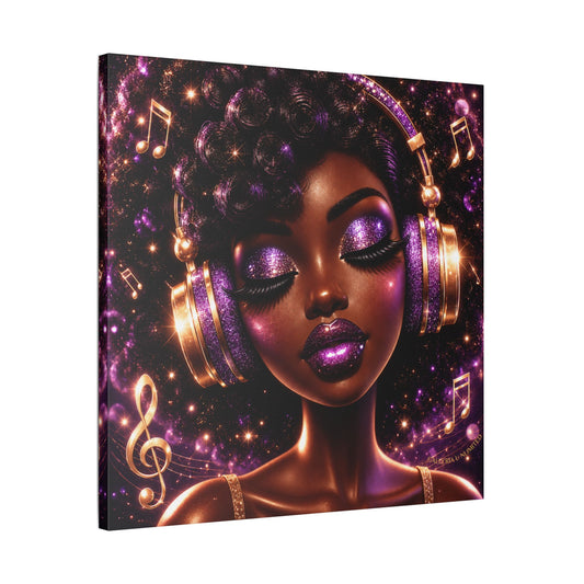 Stereo in Soul | The Melody, Satin Stretched Canvas