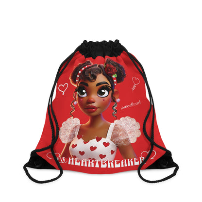 Heartbreaker Girl | Apple - Drawstring Bag