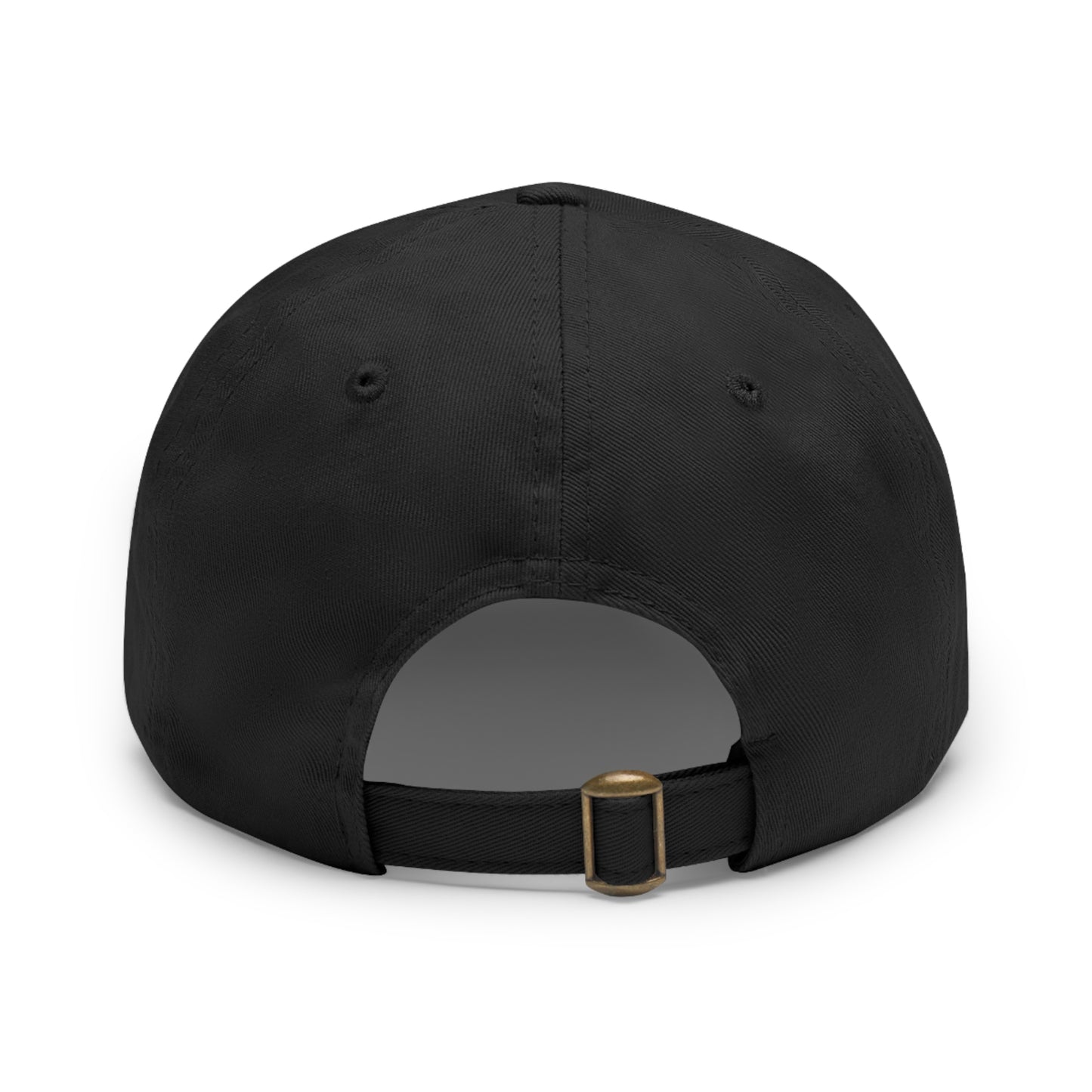 Sandy Toes | Melanin Pop Round Leather Patch Dad Cap (multiple colors)