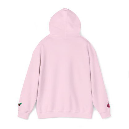 The Joyful Edit1 | Joyful Pink Embroidered Hoodie, PINK Palette (multiple colors)