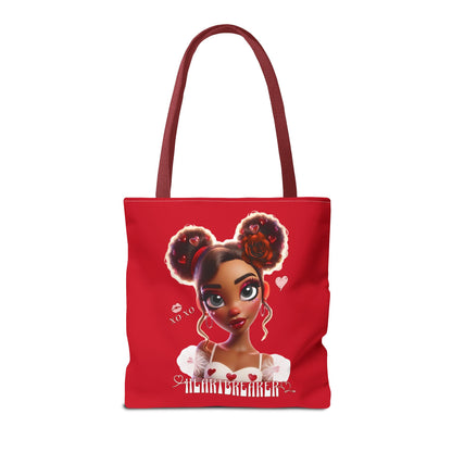 Heartbreaker 3 | Cherry - Tote Bag, two-tone (multiple sizes/handle colors)