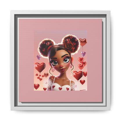 Heartbreaker 3 | Cotton Candy - Canvas Print, framed matte (multiple sizes)