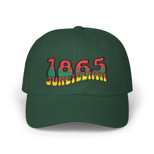 The 92% Club | Juneteenth Celebration Cap, embroidered gradient overlay