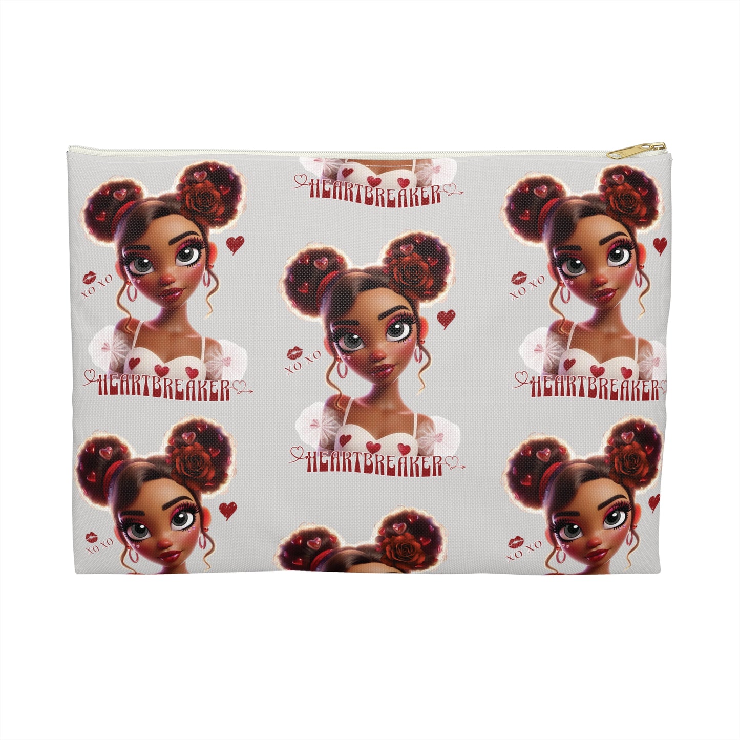 Heartbreaker 3 | Ice - Zipper Accessory Pouch (small/large)