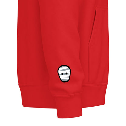 Harvest Haze | Spooky Season Gaphic Icons Zip Hoodie (front and back design)