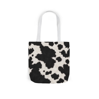 Cow | Black & White Cowhide Canvas Tote Bag (3 sizes)