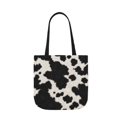 Cow | Black & White Cowhide Canvas Tote Bag (3 sizes)