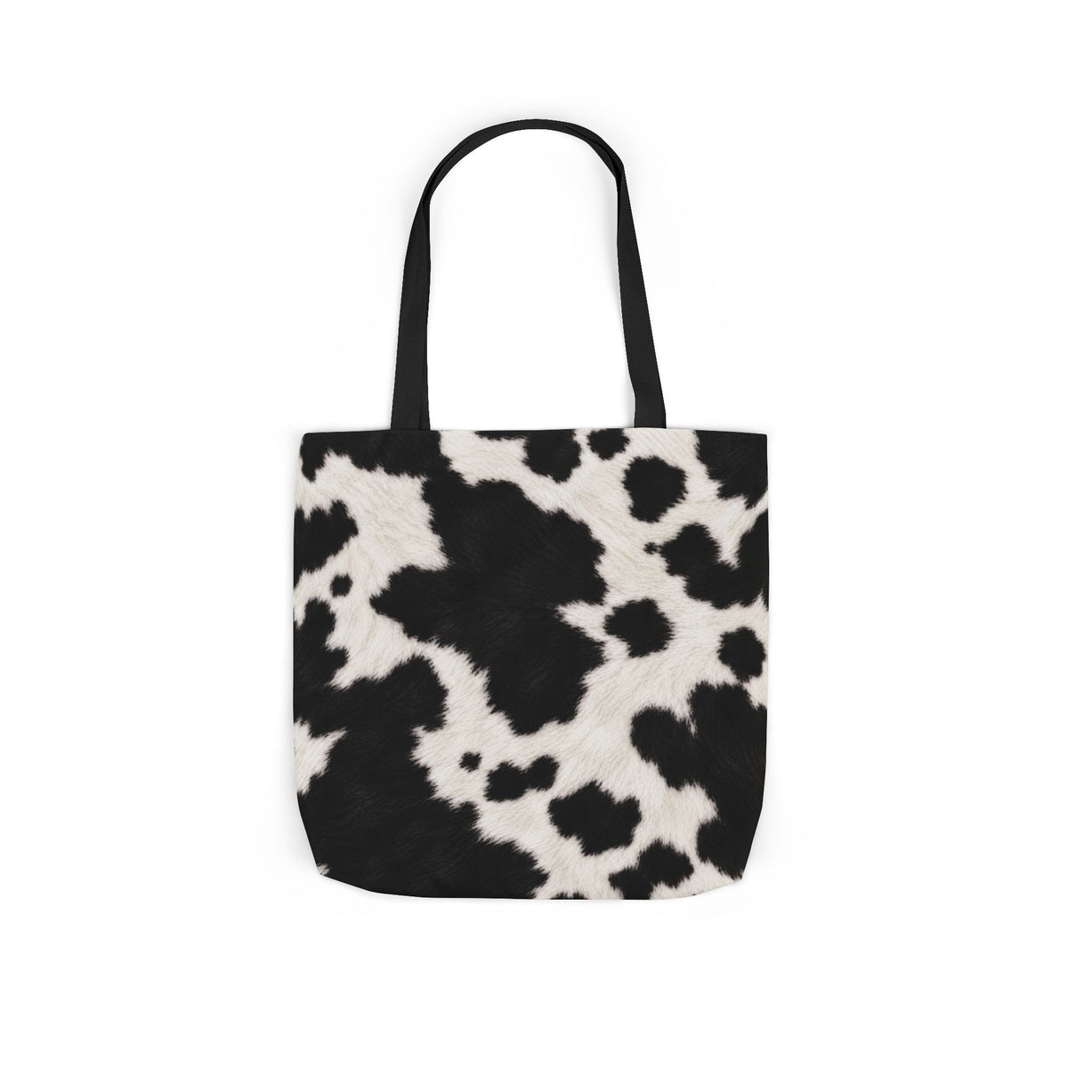 Cow | Black & White Cowhide Canvas Tote Bag (3 sizes)