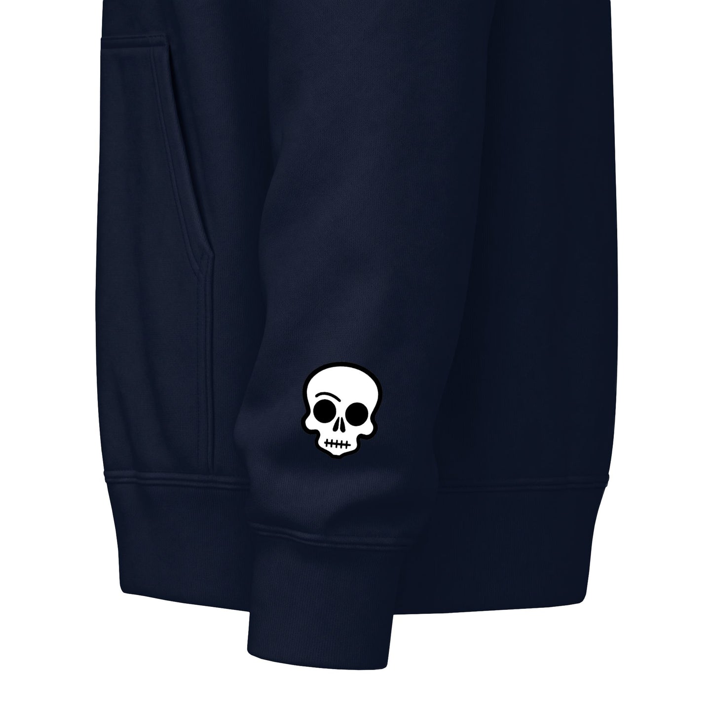 Harvest Haze | Spooky Season Gaphic Icons Zip Hoodie (front and back design)