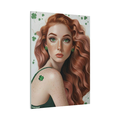 Clovers 2 | Shamrock Daydream, Matte Canvas Print