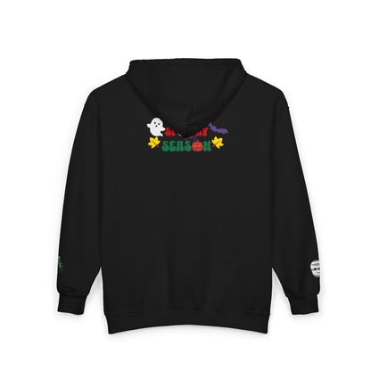 The Spooky Edit1 - Embroidered Vampire Kiss Hoodie