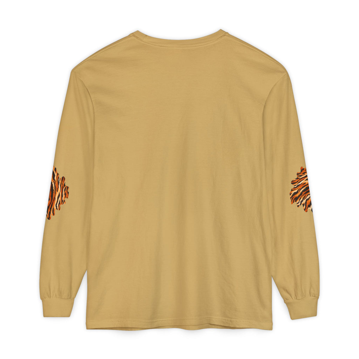 Tiger | Tiger Stripe Patch Long Sleeve T-Shirt (multiple colors)