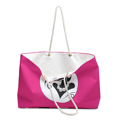Pearls & Curls 6 | Candy Kiss Weekender Bag