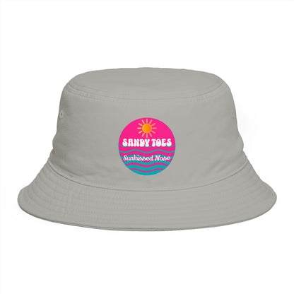 Sandy Toes | Passion Fruit Emblem Bucket Hat (multiple colors)