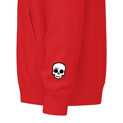 Harvest Haze | Spooky Season Gaphic Icons Zip Hoodie (front and back design)