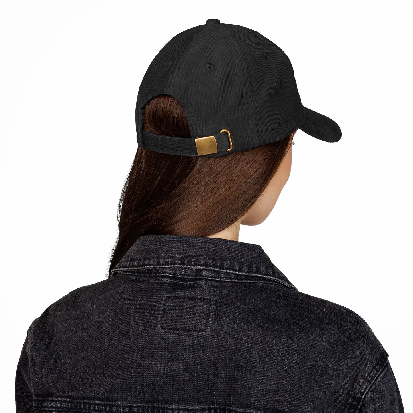The Spooky Edit3 - Jack O Lantern Embroidered Corduroy Cap (multiple colors)