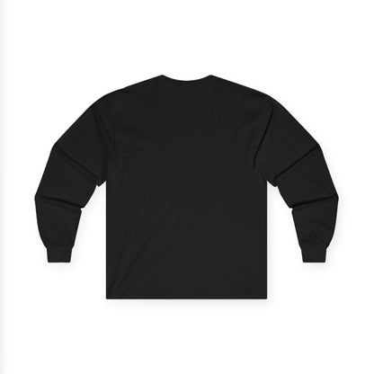 Cow | Black & White Cowhide Abstract Long Sleeve Tee