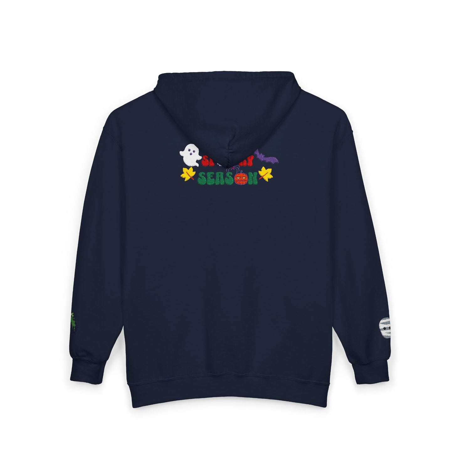 The Spooky Edit1 - Embroidered Vampire Kiss Hoodie