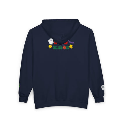 The Spooky Edit1 - Embroidered Vampire Kiss Hoodie