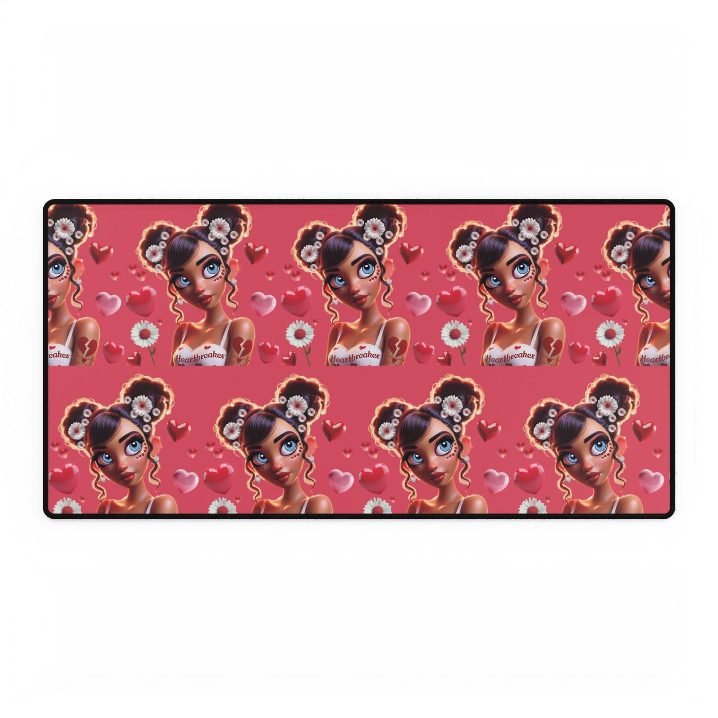 Heartbreaker 1 | Raspberry - Desk Mat (multiple sizes)