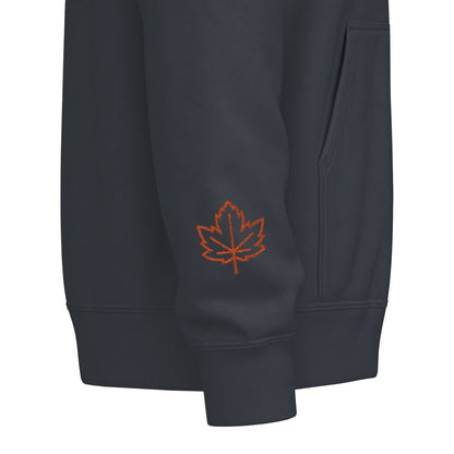 Harvest Haze | 'Cozy Season' Embroidered Zip Hoodie (multiple colors)